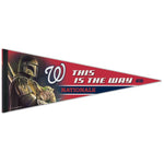 Wholesale-Washington Nationals / Star Wars Mandalorian Premium Pennant 12" x 30"