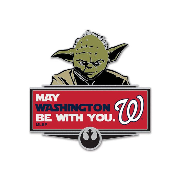 Wholesale-Washington Nationals / Star Wars Yoda Collector Pin Jewelry Card