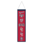 Wholesale-Washington Nationals Wool Banner 8" x 32"