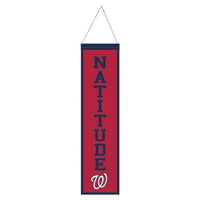 Wholesale-Washington Nationals Wool Banner 8" x 32"