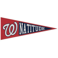 Wholesale-Washington Nationals Wool Pennant 13" x 32"