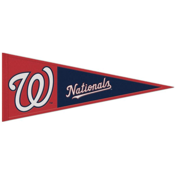 Wholesale-Washington Nationals Wool Pennant 13" x 32"