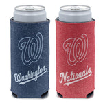Wholesale-Washington Nationals colored heather 12 oz Slim Can Cooler