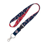 Wholesale-Washington Nationals scatter Lanyard w/detachable buckle 1"