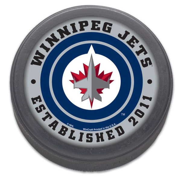 Wholesale-Winnipeg Jets Hockey Puck Packaged