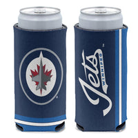 Wholesale-Winnipeg Jets PRIMARY 12 oz Slim Can Cooler