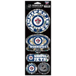 Wholesale-Winnipeg Jets Prismatic Decal 4" x 11"