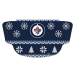 Wholesale-Winnipeg Jets / Ugly Sweater Ugly Sweater Fan Mask Face Covers
