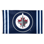 Wholesale-Winnipeg Jets V STRIPE Flag - Deluxe 3' X 5'