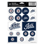 Wholesale-Winnipeg Jets Vinyl Sticker Sheet 5" x 7"