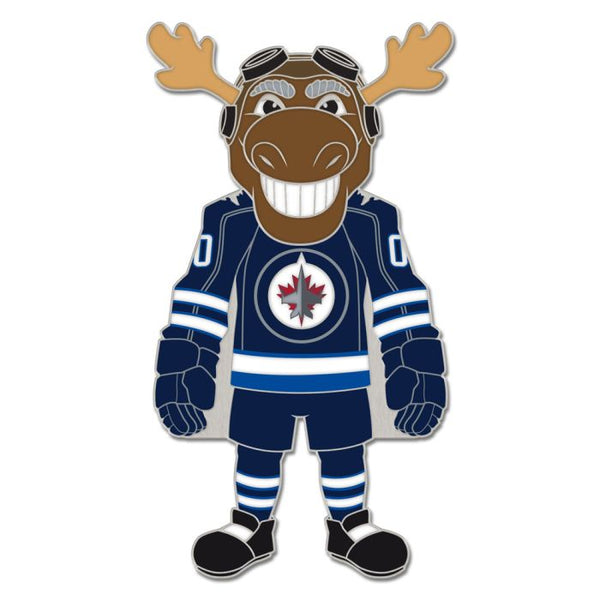 Wholesale-Winnipeg Jets mascot Collector Enamel Pin Jewelry Card