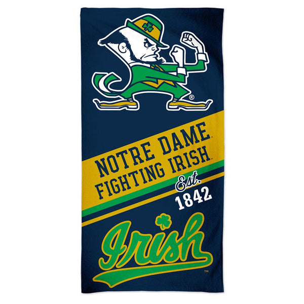 Notre Dame Fighting Irish Spectra Beach Towel 30"  x 60"