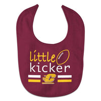 Wholesale-Central Michigan Chippewas LITTLE KICKER All Pro Baby Bib