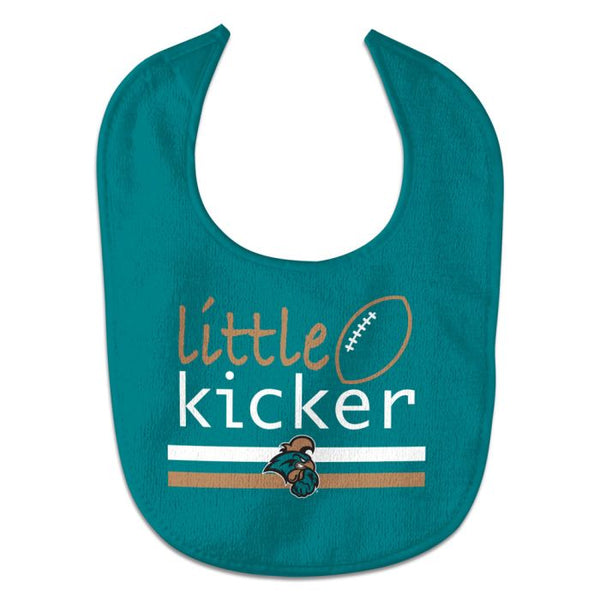 Wholesale-Coastal Carolina Chanticleers LITTLE KICKER All Pro Baby Bib