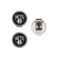 Brooklyn Nets Hat Clip w/2 Markers, clamshell