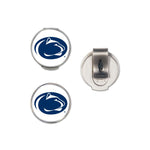 Wholesale-Penn State Nittany Lions Hat Clip w/2 Markers, clamshell