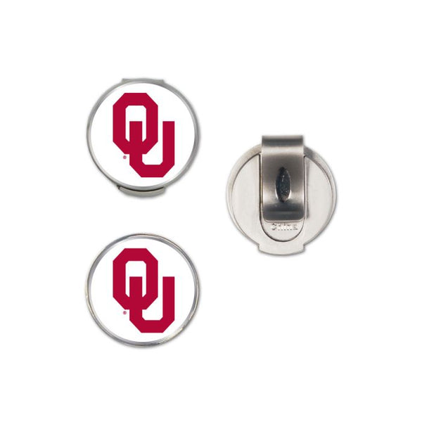 Wholesale-Oklahoma Sooners Hat Clip w/2 Markers, clamshell