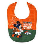 Denver Broncos / Disney Mickey Mouse All Pro Baby Bib