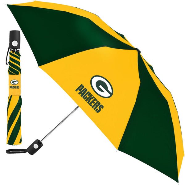 Green Bay Packers Auto Folding Umbrella
