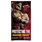 Miami Heat / Star Wars Mandalorian Spectra Beach Towel 30"  x 60"