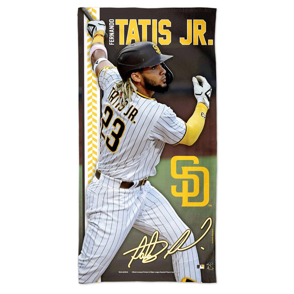 San Diego Padres Spectra Beach Towel 30"  x 60" Fernando Tatis Jr.