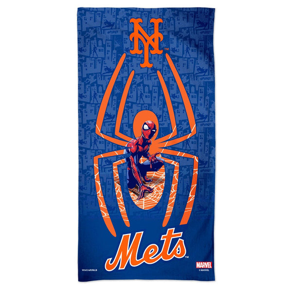 New York Mets / Marvel (c) 2021 MARVEL Spectra Beach Towel 30"  x 60"