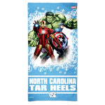 North Carolina Tar Heels / Marvel (c) 2021 MARVEL Spectra Beach Towel 30"  x 60"