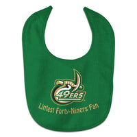 Wholesale-Charlotte Forty-Niners LITTLEST FAN All Pro Baby Bib