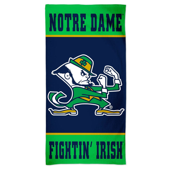 Notre Dame Fighting Irish Spectra Beach Towel 30"  x 60"