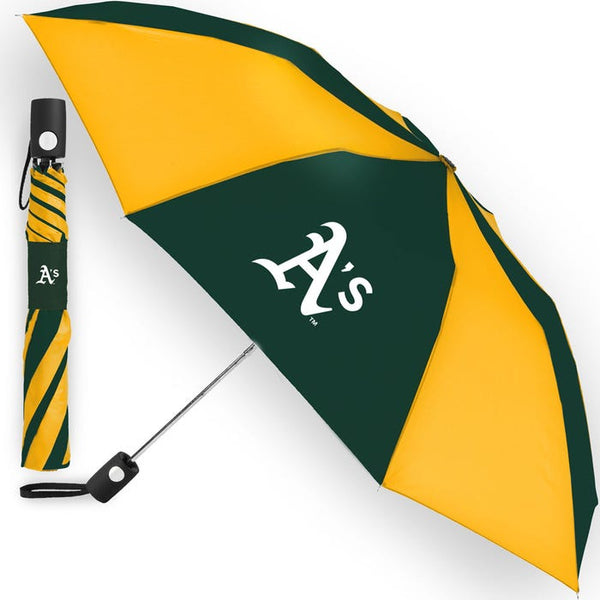 Athletics Auto Folding Umbrella