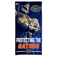 Florida Gators / Star Wars MANDALORIAN Spectra Beach Towel 30"  x 60"