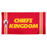 Kansas City Chiefs Slogan Spectra Beach Towel 30"  x 60"
