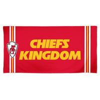 Kansas City Chiefs Slogan Spectra Beach Towel 30"  x 60"