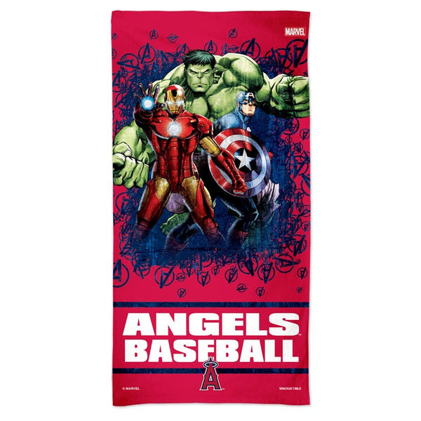 Angels / Marvel (c) 2021 MARVEL Spectra Beach Towel 30"  x 60"