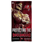 Tampa Bay Buccaneers / Star Wars Mandalaorian Spectra Beach Towel 30"  x 60"