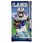 Dallas Cowboys Spectra Beach Towel 30"  x 60" CeeDee Lamb