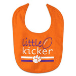 Wholesale-Clemson Tigers LITTLE KICKER All Pro Baby Bib