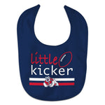 Wholesale-Fresno State Bulldogs LITTLE KICKER All Pro Baby Bib