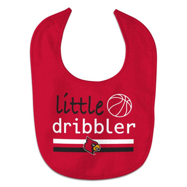 Wholesale-Louisville Cardinals LITTLE DRIBBLER All Pro Baby Bib