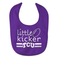 Wholesale-TCU Horned Frogs LITTLE KICKER All Pro Baby Bib