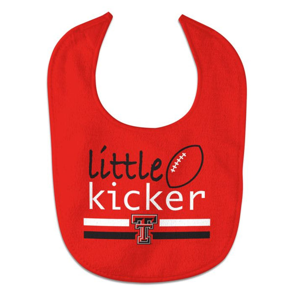 Wholesale-Texas Tech Red Raiders LITTLE KICKER All Pro Baby Bib