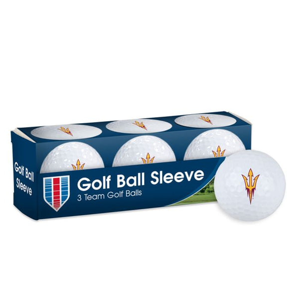 Wholesale-Arizona State Sun Devils Golf Balls - 3 pc sleeve
