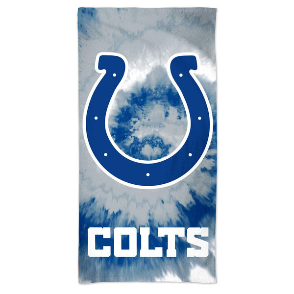 Indianapolis Colts Tie Dye Spectra Beach Towel 30"  x 60"