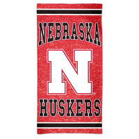 Wholesale-Nebraska Cornhuskers TEAM HEATHERED Spectra Beach Towel 30" x 60"