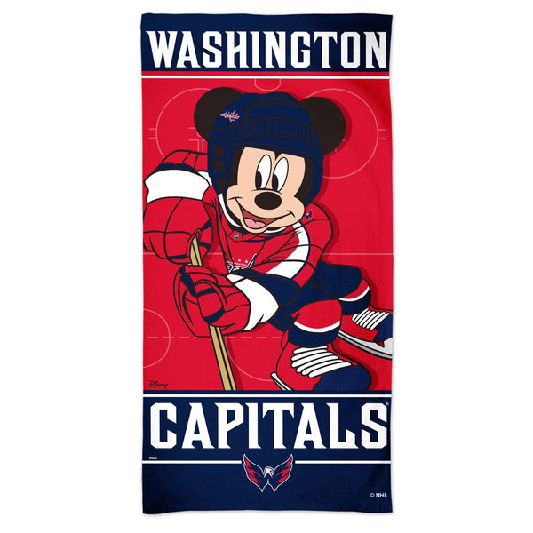Washington Capitals / Disney disney Spectra Beach Towel 30"  x 60"