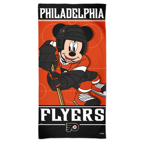 Philadelphia Flyers DISNEY Spectra Beach Towel 30"  x 60"