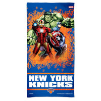 New York Knicks / Marvel (c) 2021 MARVEL Spectra Beach Towel 30"  x 60"