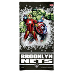 Brooklyn Nets / Marvel (c) 2021 MARVEL Spectra Beach Towel 30"  x 60"