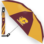 Wholesale-Central Michigan Chippewas Auto Folding Umbrella