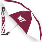 Wholesale-West Texas A&amp;M Buffaloes Auto Folding Umbrella